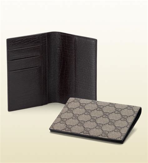 gucci men's cardholder|gucci passport holder men.